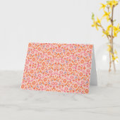 Blume Karte (Gelbe Blume)