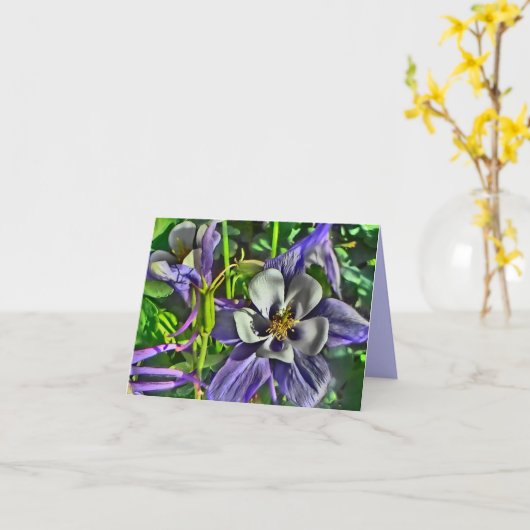 Blume Karte (Gelbe Blume)