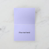 Blume Karte (Innenseite)