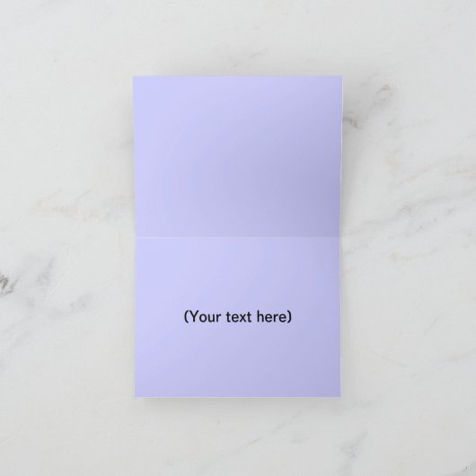 Blume Karte (Innenseite)