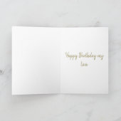 Blume Karte (Innenseite)