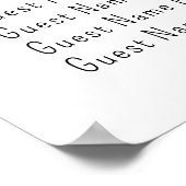 Blume-Karton für Wasserfarben - Seekarten Poster (Ecke)