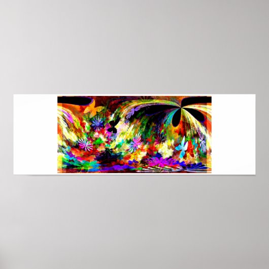 Blume Kaskade Poster (Vorne)