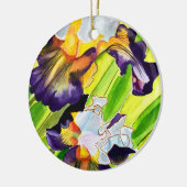 Blume Keramik Ornament (Links)