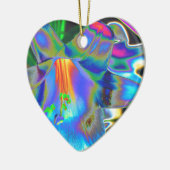 Blume Keramik Ornament (Links)