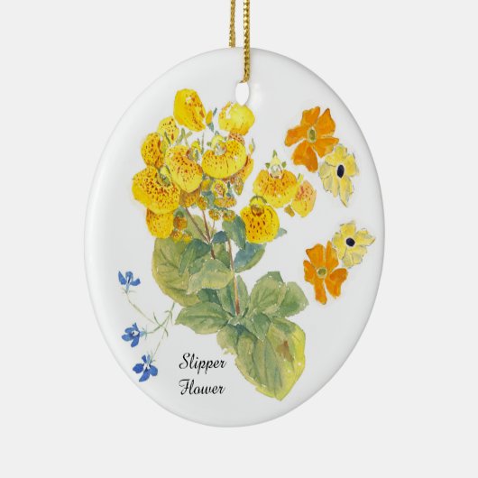 Blume Keramik Ornament (Rechts)