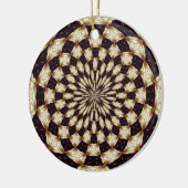 Blume Keramik Ornament (Links)
