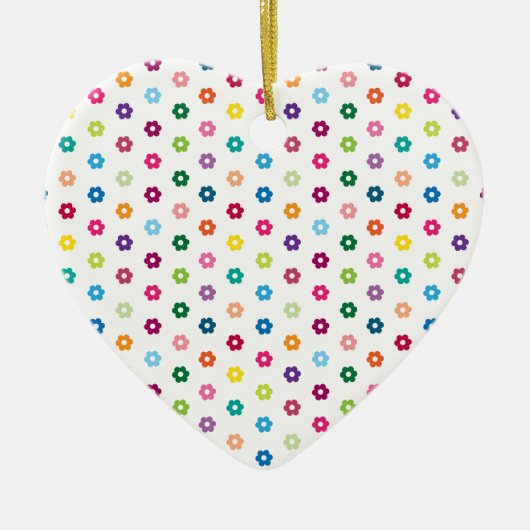 Blume Keramik Ornament (Vorne)