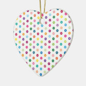 Blume Keramik Ornament (Links)