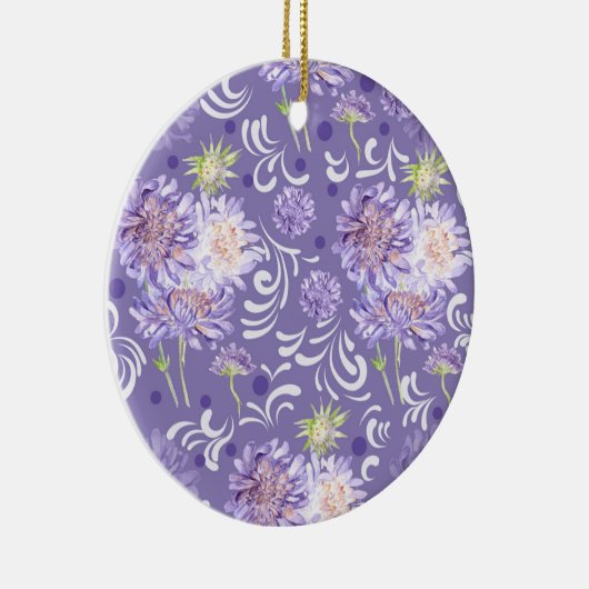 Blume Keramik Ornament (Rechts)