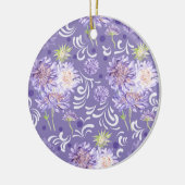 Blume Keramik Ornament (Links)