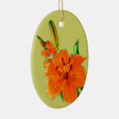 Blume Keramik Ornament (Rechts)