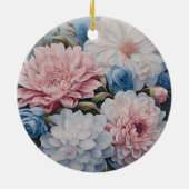 Blume Keramik Ornament (Hinten)