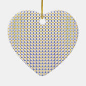 Blume Keramik Ornament (Hinten)