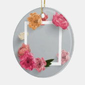 Blume Keramik Ornament (Links)