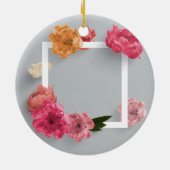 Blume Keramik Ornament (Hinten)