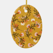 Blume Keramik Ornament (Vorne)