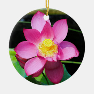 Blume Keramik Ornament