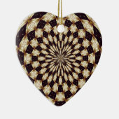 Blume Keramik Ornament (Rechts)