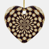 Blume Keramik Ornament (Hinten)