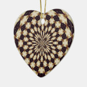 Blume Keramik Ornament (Links)