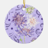 Blume Keramik Ornament (Vorne)