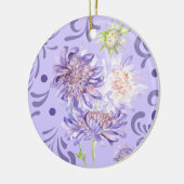 Blume Keramik Ornament (Links)