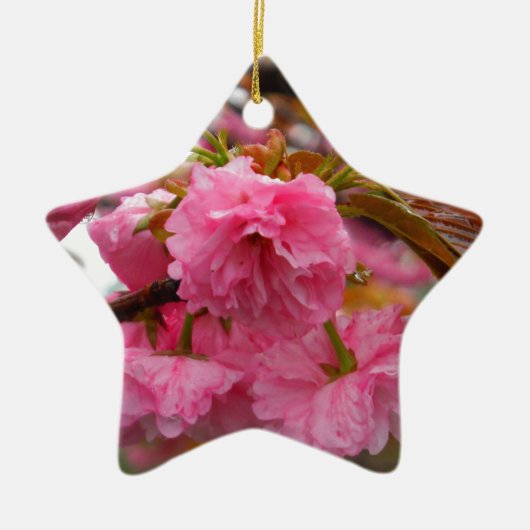 Blume Keramik Ornament (Vorne)