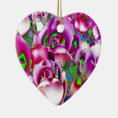 Blume Keramik Ornament (Rechts)