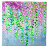 Blume Keramik Tile Fliese (Vorderseite)