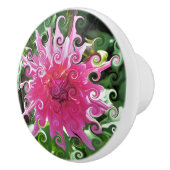 BLUME KERAMIKKNAUF (Rechts)