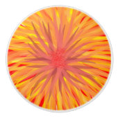 Blume Keramikknauf (Vorderseite)