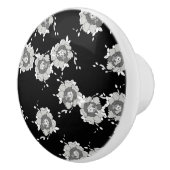 Blume Keramikknauf (Rechts)