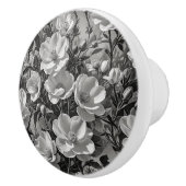 Blume Keramikknauf (Rechts)