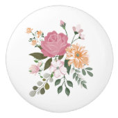 Blume Keramikknauf (Vorderseite)