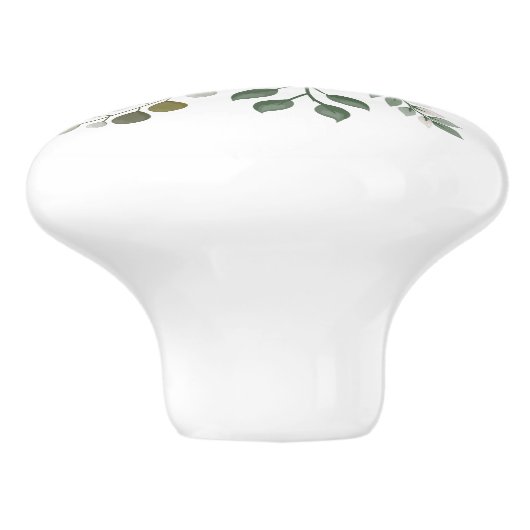 Blume Keramikknauf (Seitenansicht)