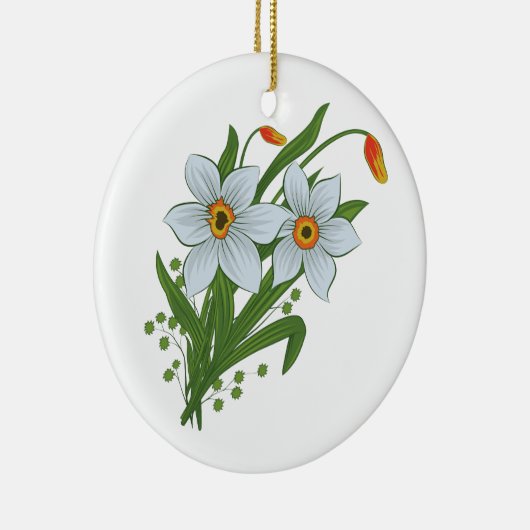 Blume Keramikornament (Rechts)