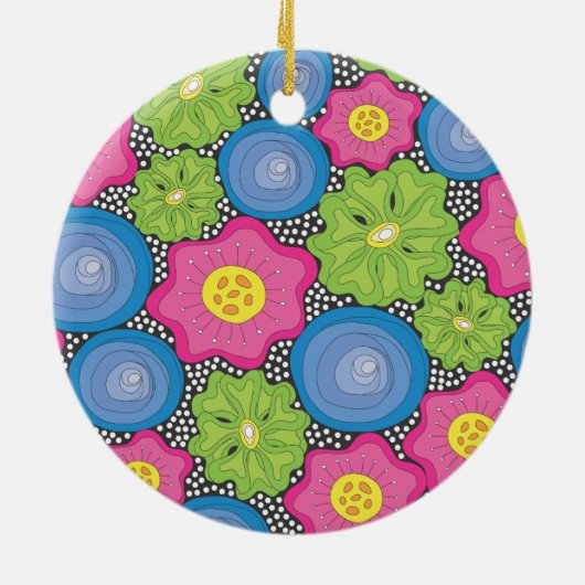 Blume Keramikornament (Hinten)