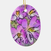 BLUME KERAMIKORNAMENT (Hinten)