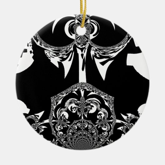 Blume Keramikornament (Vorne)