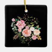 Blume Keramikornament (Vorderseite)