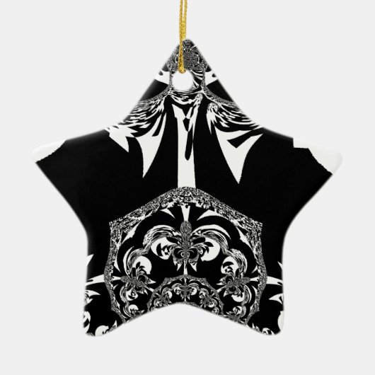 Blume Keramikornament (Vorne)