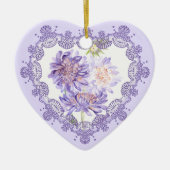 Blume Keramikornament (Vorne)