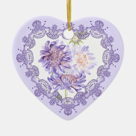 Blume Keramikornament (Vorne)