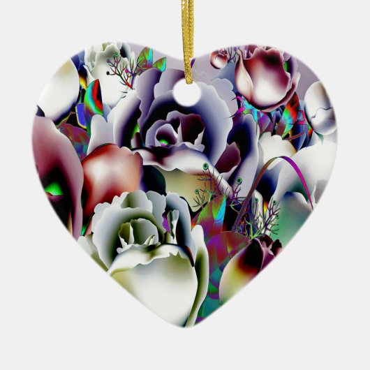 Blume Keramikornament (Vorne)