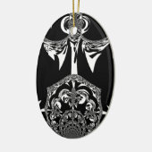 Blume Keramikornament (Links)