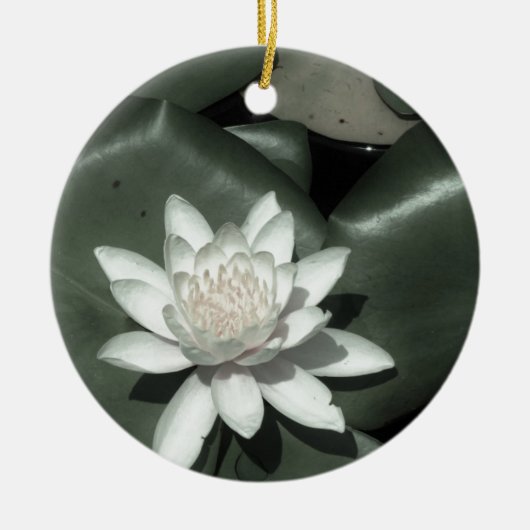 Blume Keramikornament (Vorne)
