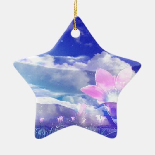 Blume Keramikornament (Vorne)