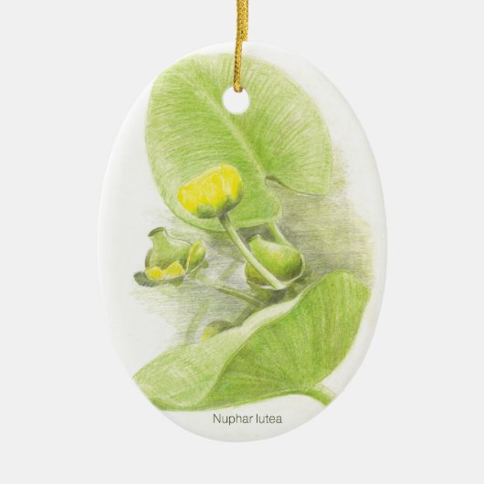 Blume Keramikornament (Vorne)