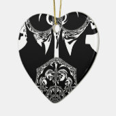 Blume Keramikornament (Links)